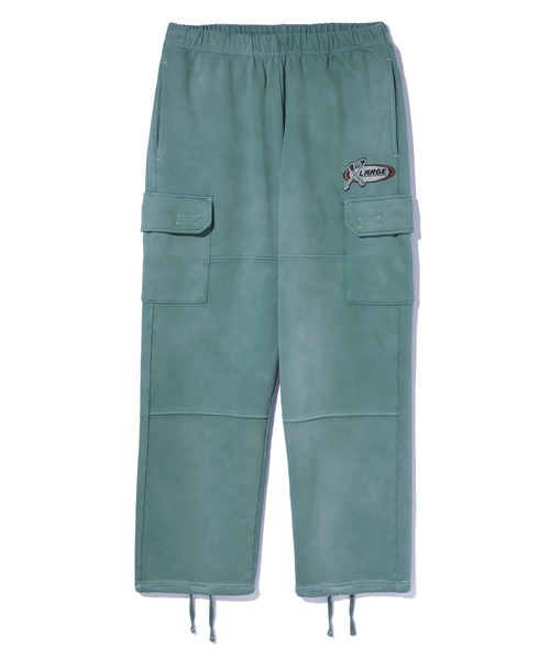XLARGE(エクストララージ)の「BLEACHED SWEAT CARGO PANTS(カーゴパンツ・メンズ・ブラック/パープル/グリーン・XL/L/M/S)」の13枚目の写真