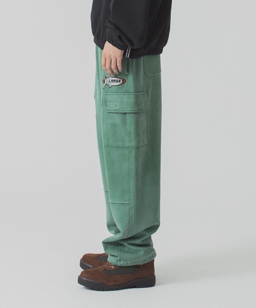 XLARGE(エクストララージ)の「BLEACHED SWEAT CARGO PANTS(カーゴパンツ・メンズ・ブラック/パープル/グリーン・XL/L/M/S)」の14枚目の写真