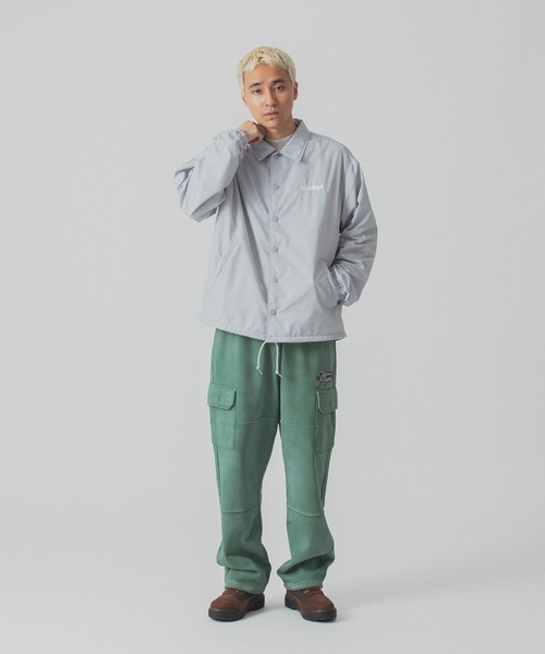 XLARGE(エクストララージ)の「BLEACHED SWEAT CARGO PANTS(カーゴパンツ・メンズ・ブラック/パープル/グリーン・XL/L/M/S)」の18枚目の写真