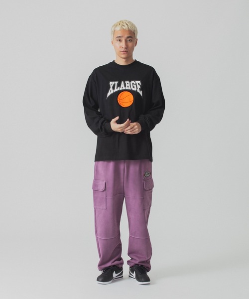 XLARGE(エクストララージ)の「BLEACHED SWEAT CARGO PANTS(カーゴパンツ・メンズ・ブラック/パープル/グリーン・XL/L/M/S)」の21枚目の写真