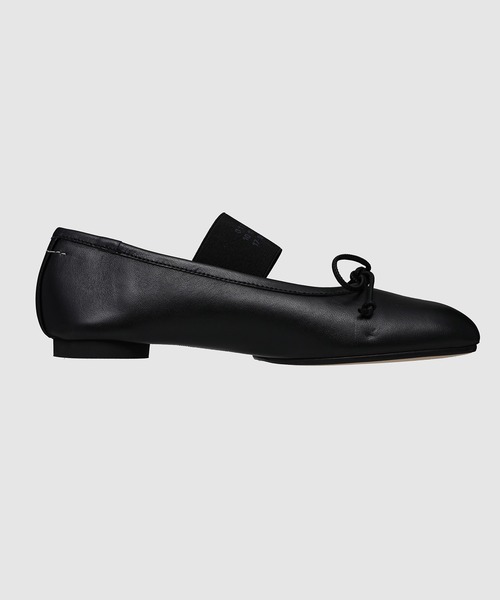 MM6 Maison Margiela(エムエムシックス メゾン マルジェラ)の「BALLET SHOE(バレエシューズ・レディース・ブラック・38/37/36)」の2枚目の写真