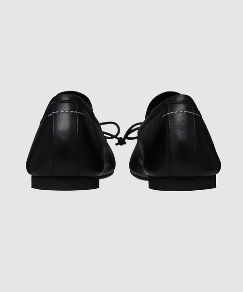 MM6 Maison Margiela(エムエムシックス メゾン マルジェラ)の「BALLET SHOE(バレエシューズ・レディース・ブラック・38/37/36)」の4枚目の写真