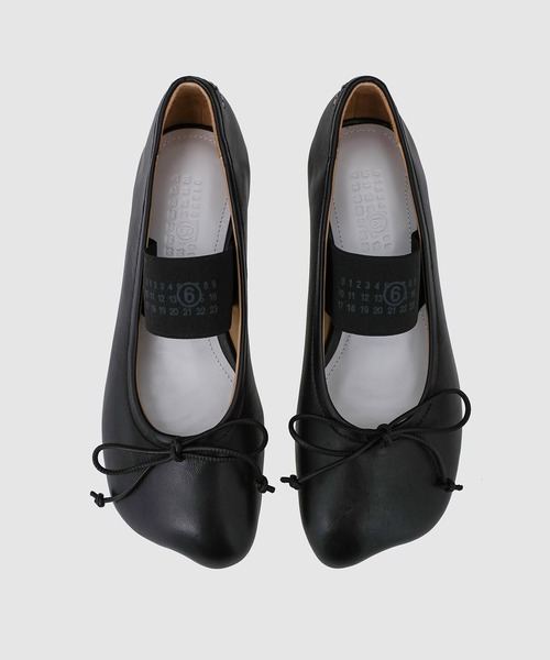 MM6 Maison Margiela(エムエムシックス メゾン マルジェラ)の「BALLET SHOE(バレエシューズ・レディース・ブラック・38/37/36)」の8枚目の写真