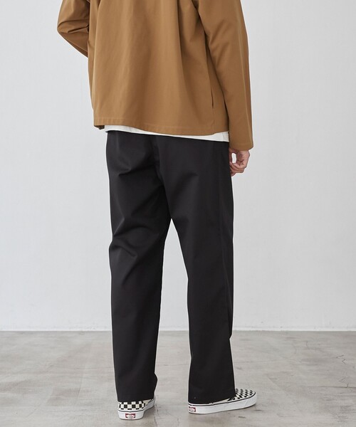 coen(コーエン)の「ガレージチノワイドストレートパンツ(チノパンツ・メンズ・ブラック/ターコイズブルー/ベージュ/ワインレッド・S/M/L/XL)」の10枚目の写真