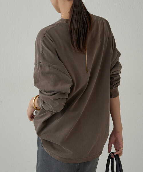 LOUNGEDRESS(ラウンジドレス)の「【GOOD ROCK SPEED/グッドロックスピード】EAGLEロンT(Tシャツ/カットソー・レディース・アイボリー/ブラック系その他/ブラウン・FREE)」の20枚目の写真