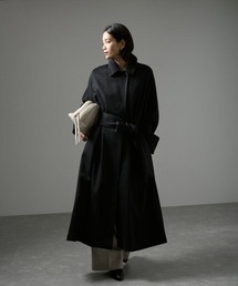 SALON adam et rope' | PURE CASHMERE(ピュアカシミア/カシミヤ)ステンカラーコート(ステンカラーコート)