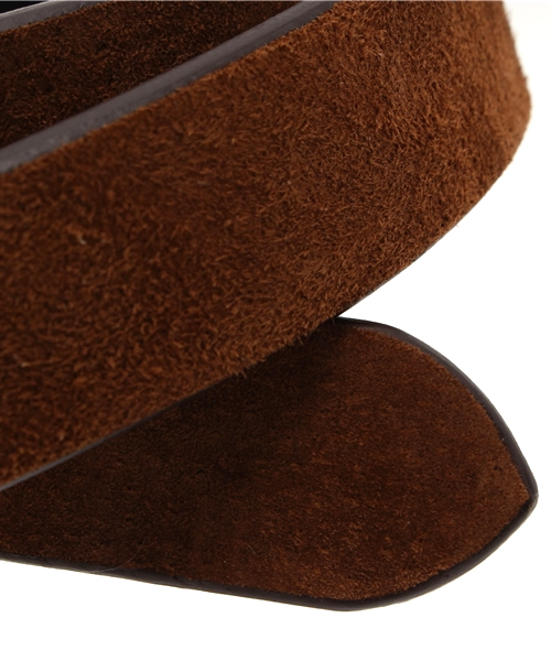 ADAM ET ROPE'（アダムエロペ）の「【STEAL × ADAM ET ROPE'】別注 スエードベルト（ベルト・メンズ・ブラック/ブラウン系その他・MEDIUM/SMALL/LARGE）」の5枚目の写真