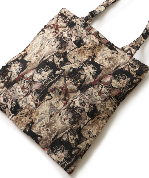 ADPOSION（アドポーション）の「ゴブラン織り 総柄トートバッグ（トートバッグ・メンズ・その他1/その他2/その他3・FREE）」の13枚目の写真