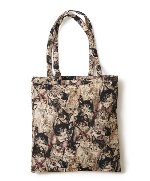 ADPOSION（アドポーション）の「ゴブラン織り 総柄トートバッグ（トートバッグ・メンズ・その他1/その他2/その他3・FREE）」の10枚目の写真