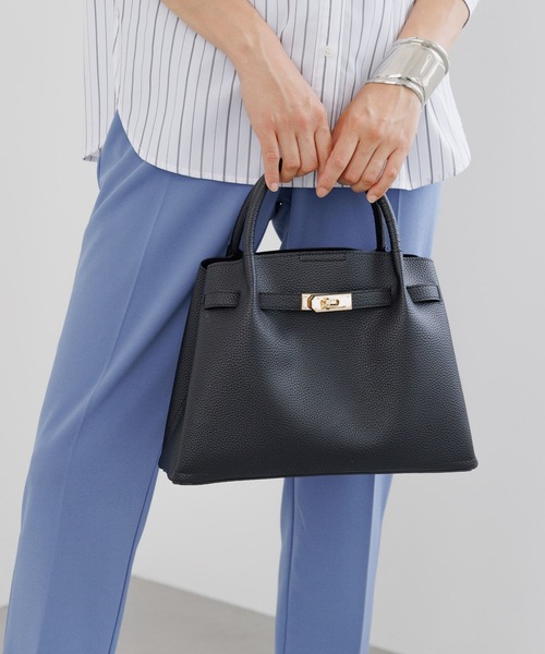 Elura（エルーラ）の「スマートリュクスショルダー/137728（ハンドバッグ・レディース・ライトグレー/グリーン/ブラック・ONE SIZE）」の2枚目の写真