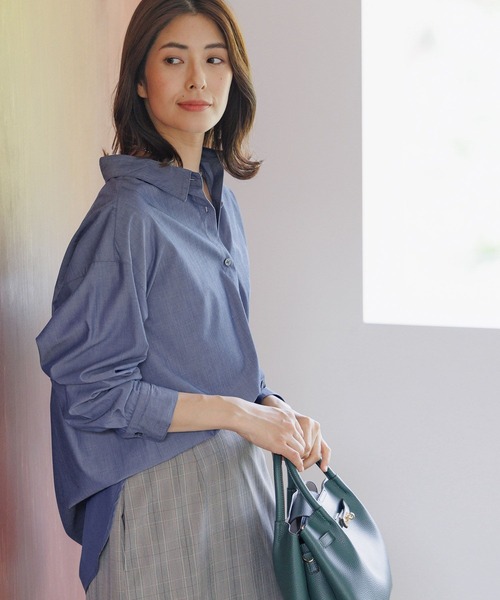 Elura（エルーラ）の「スマートリュクスショルダー/137728（ハンドバッグ・レディース・ライトグレー/グリーン/ブラック・ONE SIZE）」の7枚目の写真