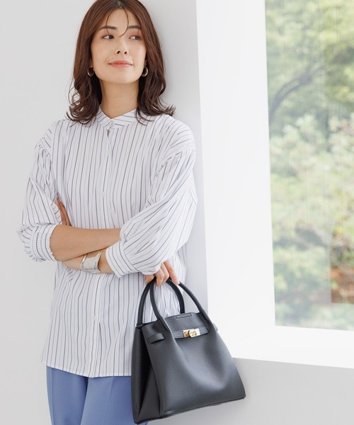 Elura（エルーラ）の「スマートリュクスショルダー/137728（ハンドバッグ・レディース・ライトグレー/グリーン/ブラック・ONE SIZE）」の9枚目の写真