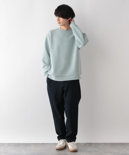 GLOBAL WORK(グローバルワーク)の「ライトクッションクルー/ロゴ/116246(スウェット・メンズ・ホワイト系その他5/ホワイト系その他6/ブラック系9/グレー系9/グレー系その他2/グレー系その他3/グリーン系その他2/ホワイト系その他3/ホワイト系その他7/ネイビー/チャコールグレー/ホワイト系その他/グリーン系その他6・SMALL/MEDIUM/LARGE/X-LARGE)」の21枚目の写真