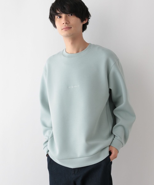 GLOBAL WORK(グローバルワーク)の「ライトクッションクルー/ロゴ/116246(スウェット・メンズ・ホワイト系その他5/ホワイト系その他6/ブラック系9/グレー系9/グレー系その他2/グレー系その他3/グリーン系その他2/ホワイト系その他3/ホワイト系その他7/ネイビー/チャコールグレー/ホワイト系その他/グリーン系その他6・SMALL/MEDIUM/LARGE/X-LARGE)」の22枚目の写真