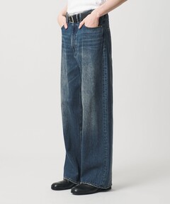 セール】ウォッシュガーメント 5ポケットデニムパンツ（デニムパンツ