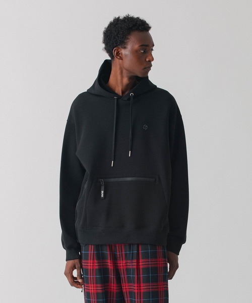 SILAS（サイラス）の「BONDING HOODIE（パーカー・メンズ・アッシュ/マルチ/ブラック・M/L/XL）」の17枚目の写真