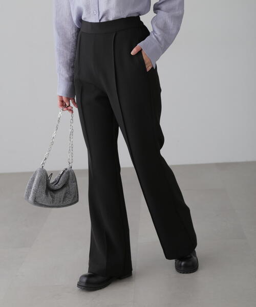 FREE'S MART(フリーズマート)の「フレアセンタープレスパンツ(スラックス・レディース・ブラック/グレー/レッド・X-SMALL/SMALL/MEDIUM)」の20枚目の写真