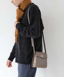 LAKOLE | フェイクレザーメタルスクエアミニショルダー / 140066(ショルダーバッグ)