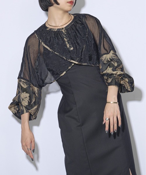 セール/ブランド古着】コンビワンピース（ワンピース）｜Ezick  