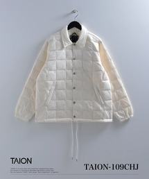 【TAION(タイオン)】〈ユニセックス〉ベーシック ダウンコーチジャケット