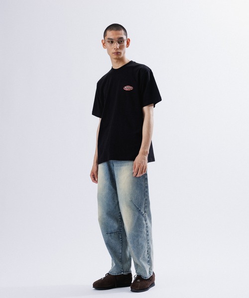 M TO R（ムウトアール）の「BALLOON SILHOUETTE FADE DENIM（デニムパンツ・レディース・ブラック/ブルー・38/42/40）」の13枚目の写真