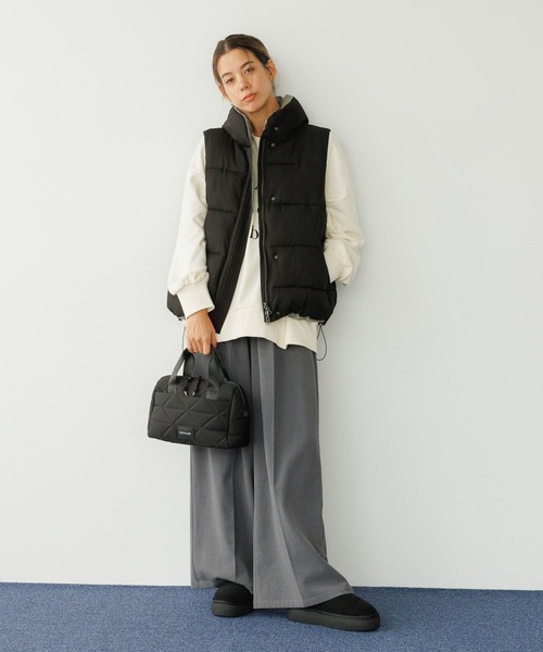 BAYFLOW（ベイフロー）の「[軽量!!抗菌消臭・撥水加工付き]フェイクムートンブーツ（ブーツ・レディース・ベージュ/ブラック/グレー・MEDIUM/LARGE）」の13枚目の写真