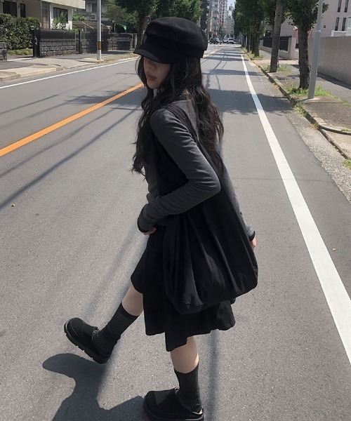 anyonemore(エニワンモア)の「マドロスキャスケット(キャスケット・レディース・ブラック・FREE)」の5枚目の写真