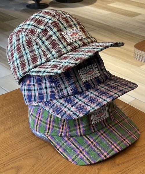 セール】【Bz】タータンチェックキャップ/ワンポイント（MA