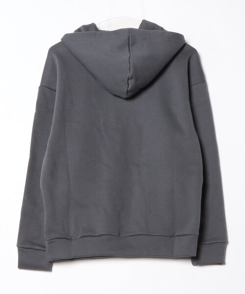 adidas（アディダス）の「アディダス adidas W BRLV スウェットフーディ（スウェット・レディース・ホワイト/チャコールグレー・M/L/S/XL）」の3枚目の写真