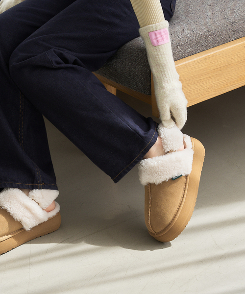 LE TALON(ルタロン)の「ROCKFISH / ロックフィッシュ FURスリングバック(その他シューズ・レディース・キャメル/ベージュ系その他・23cm/24cm/25cm)」の7枚目の写真