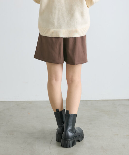 w closet（ダブルクローゼット）の「スリットミニスカパン（スカート・レディース・ベージュ/ブラウン/ブラック・FREE）」の15枚目の写真