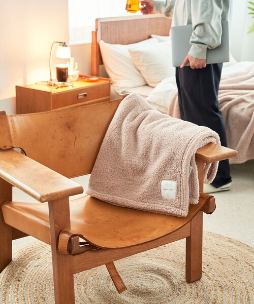 FREAK'S STORE（フリークスストア）の「フリースブランケット M（ブランケット・メンズ・ネイビー/ベージュ/グレー・ONE SIZE）」の13枚目の写真