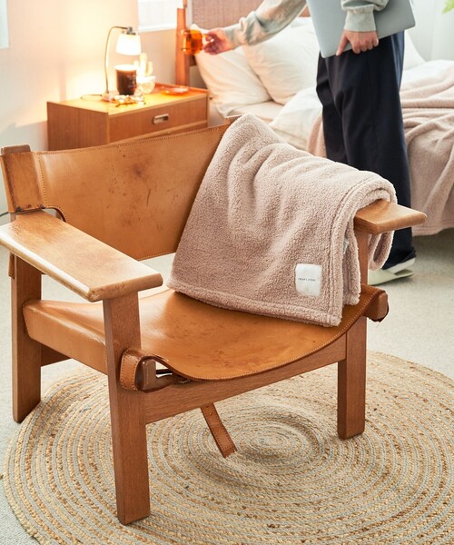 FREAK'S STORE（フリークスストア）の「フリースブランケット M（ブランケット・メンズ・ネイビー/ベージュ/グレー・ONE SIZE）」の14枚目の写真