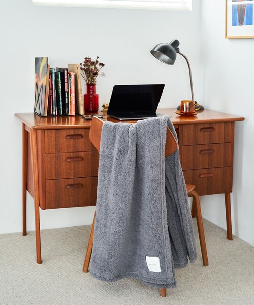 FREAK'S STORE（フリークスストア）の「フリースブランケット M（ブランケット・メンズ・ネイビー/ベージュ/グレー・ONE SIZE）」の18枚目の写真