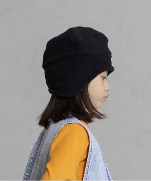 ARCH & LINE（アーチアンドライン）の「Re:FLEECE SKIER FLEECE CAP（ニットキャップ/ビーニー・キッズ・ブラック/ミント/グレー・57/54/48/60）」の9枚目の写真