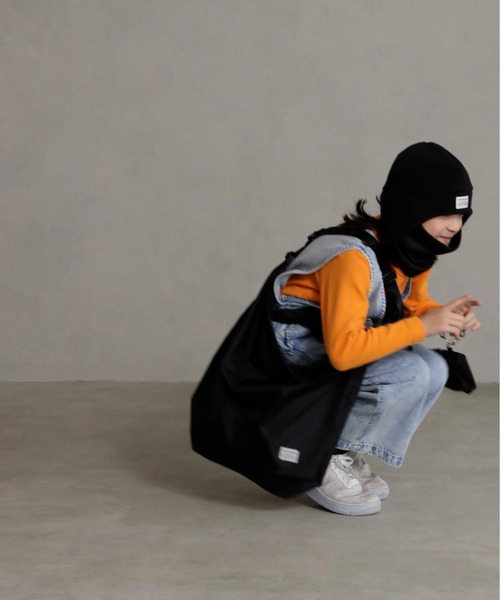 ARCH & LINE（アーチアンドライン）の「Re:FLEECE SKIER FLEECE CAP（ニットキャップ/ビーニー・キッズ・ブラック/ミント/グレー・57/54/48/60）」の11枚目の写真