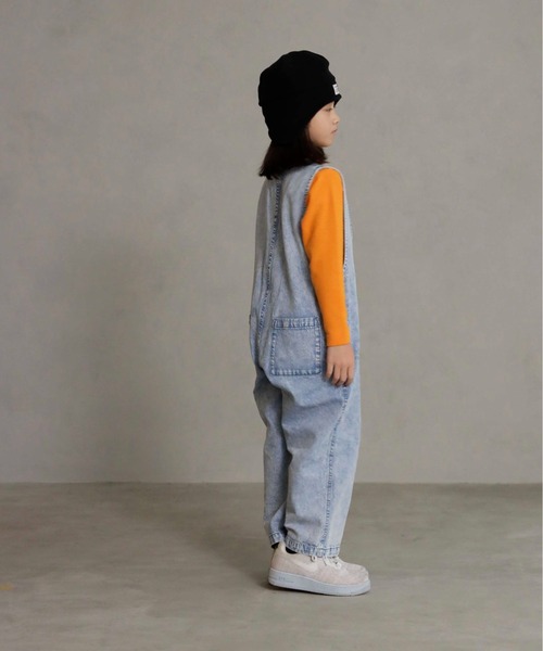 ARCH & LINE（アーチアンドライン）の「Re:FLEECE SKIER FLEECE CAP（ニットキャップ/ビーニー・キッズ・ブラック/ミント/グレー・57/54/48/60）」の12枚目の写真