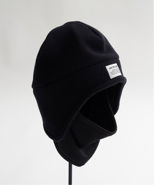 ARCH & LINE（アーチアンドライン）の「Re:FLEECE SKIER FLEECE CAP（ニットキャップ/ビーニー・キッズ・ブラック/ミント/グレー・57/54/48/60）」の14枚目の写真