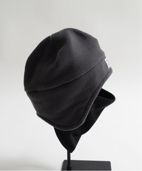 ARCH & LINE（アーチアンドライン）の「Re:FLEECE SKIER FLEECE CAP（ニットキャップ/ビーニー・キッズ・ブラック/ミント/グレー・57/54/48/60）」の16枚目の写真