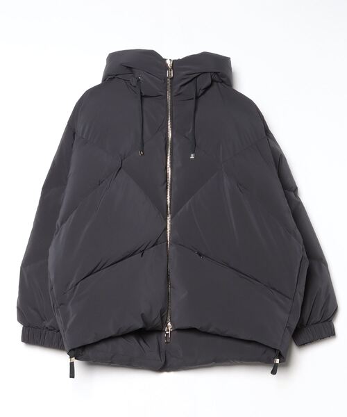 DUNO（デュノ）の「DUNO (デュノ)　PEGGIE ダウンジャケット（ダウンジャケット/コート・レディース・カーキ/ブラック・40/42）」の2枚目の写真