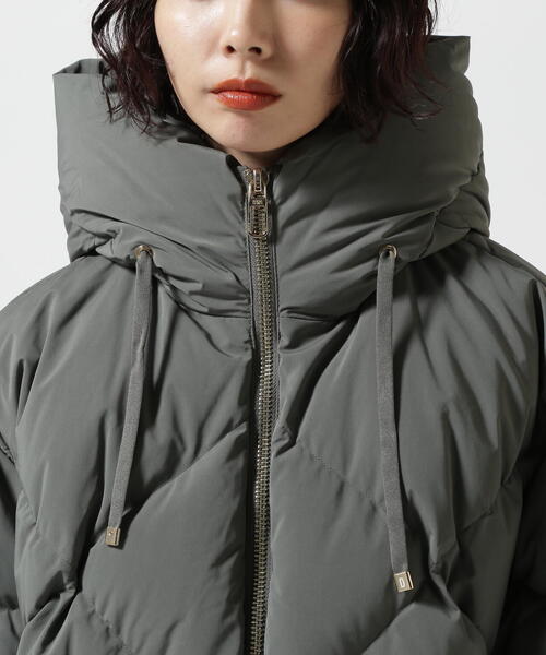 DUNO（デュノ）の「DUNO (デュノ)　PEGGIE ダウンジャケット（ダウンジャケット/コート・レディース・カーキ/ブラック・40/42）」の6枚目の写真