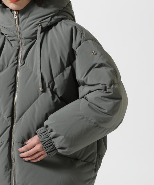 DUNO（デュノ）の「DUNO (デュノ)　PEGGIE ダウンジャケット（ダウンジャケット/コート・レディース・カーキ/ブラック・40/42）」の7枚目の写真