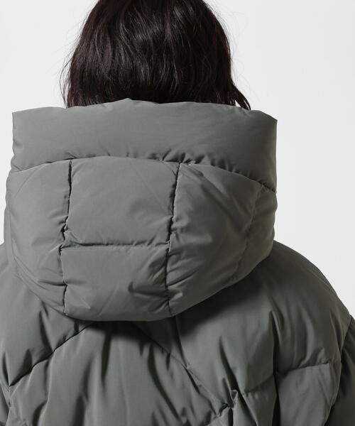 DUNO（デュノ）の「DUNO (デュノ)　PEGGIE ダウンジャケット（ダウンジャケット/コート・レディース・カーキ/ブラック・40/42）」の9枚目の写真