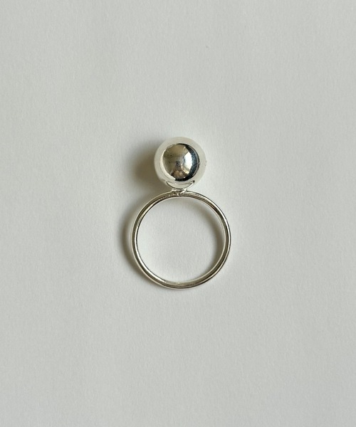 whoseA(フーシー)の「【silver925】SphericalRing/スフェリカル リング(SV10mm)(リング・レディース・シルバー・10号/12号)」の5枚目の写真