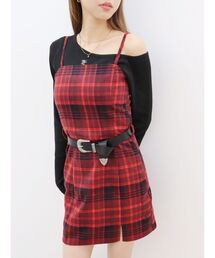 EVRIS | チェックミニワンピース(ワンピース)