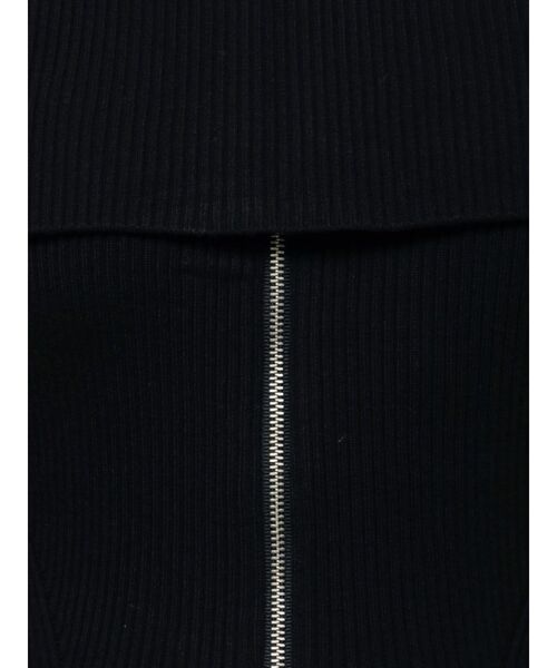 MERCURYDUO（マーキュリーデュオ）の「2WAYオフショルZIPロングスリーブニット（ニット/セーター・レディース・ダークブラウン/レッド/ブラック/アイボリー・FREE）」の21枚目の写真