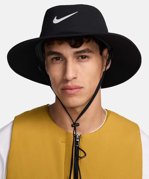 Nike ブラウンメッシュハット NIKE（ナイキ）ウォッシュバケットハット／WASH BUCKET HAT