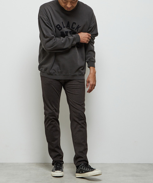 プリントテックジャージスリムテーパード5ポケットパンツ(セットアップ