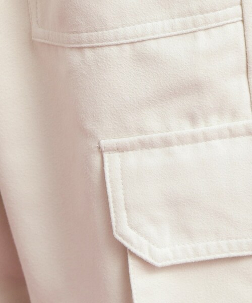 PINK-latte(ピンクラテ)の「ピーチ起毛カーゴパンツ(その他パンツ・キッズ・アイボリー/ブラック/ピンク系・13/14/15 /16)」の17枚目の写真