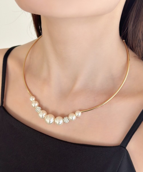 Louis Golay 南洋パール　チョーカーネックレス、ブレスレット2点セット Louis Golay 南洋パール チョーカーネックレス、ブレスレット2点